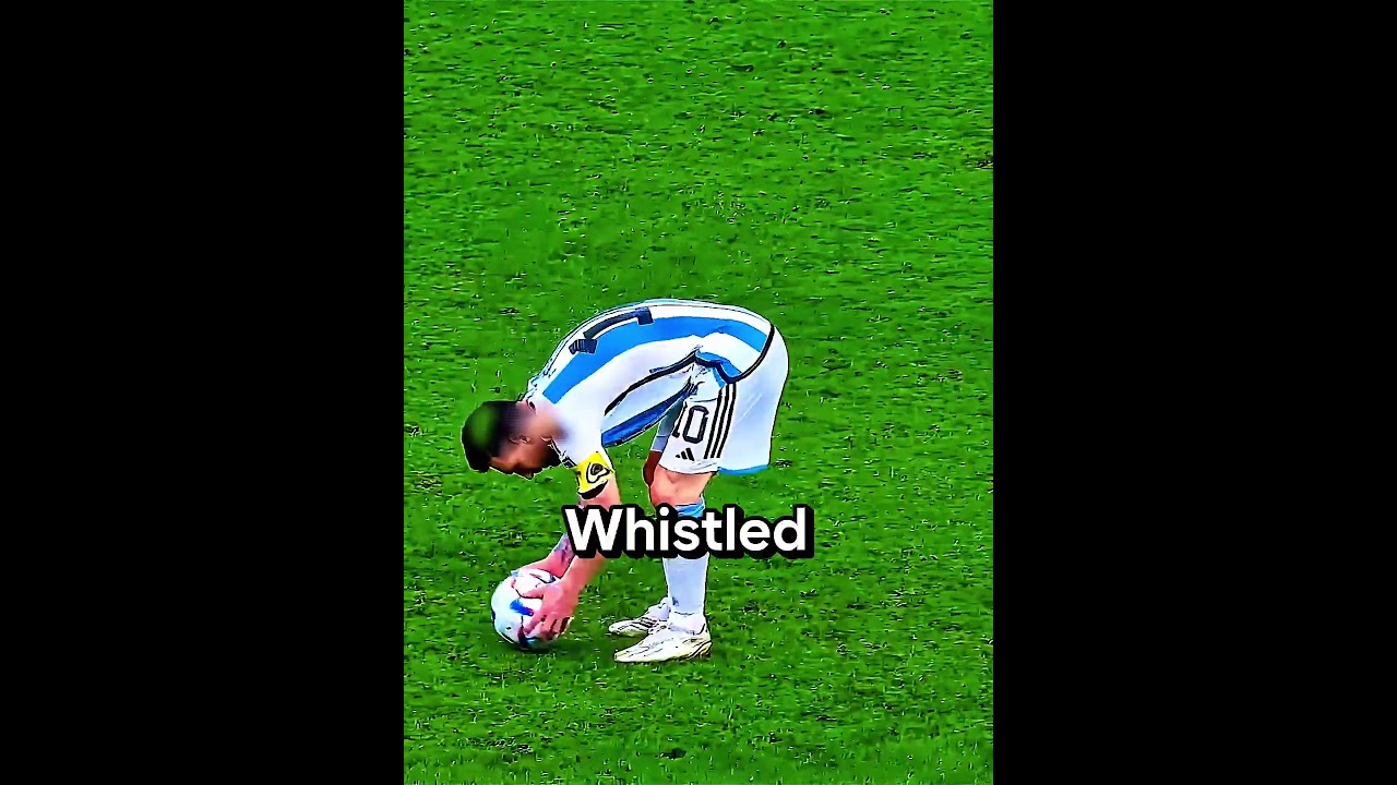 When Lionel Messi Outsmarted the Referee ð⚽