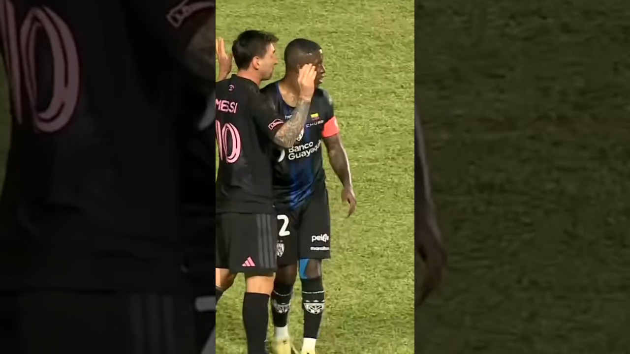 ¡LEO MESSI VS  JHEGSON MÉNDEZ! ð¤#messi #shorts