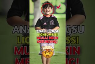 Anak bungsu Lionel Messi ini mulai bikin merinding!ð¤¯