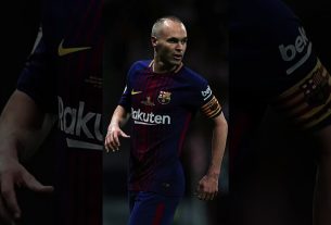 Andreas Iniesta Dernier butð, passe décisive de Leo Messiðð¥ #messi #iniesta #fcbarcelona #realmadrid #shorts