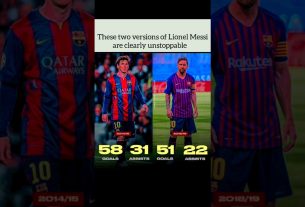 Ces deux versions de Lionel Messi sont clairement inarrêtables || #leomessi