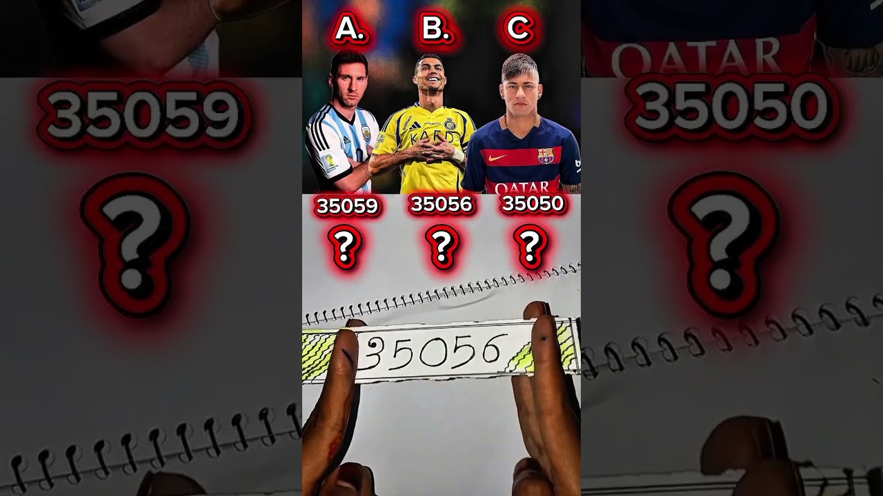 Choisissez un bon joueur Ronaldo Lionel Messi ? part83 #shorts #usashorts #ronaldo #drôle