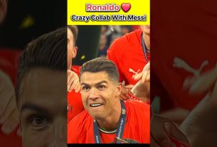 Collaboration folle de Cristiano Ronaldo avec Lionel Messi ð± || #shorts