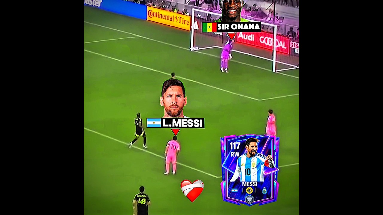 Compétences de Lionel Messi x Sir Onana ð¤£ð¥