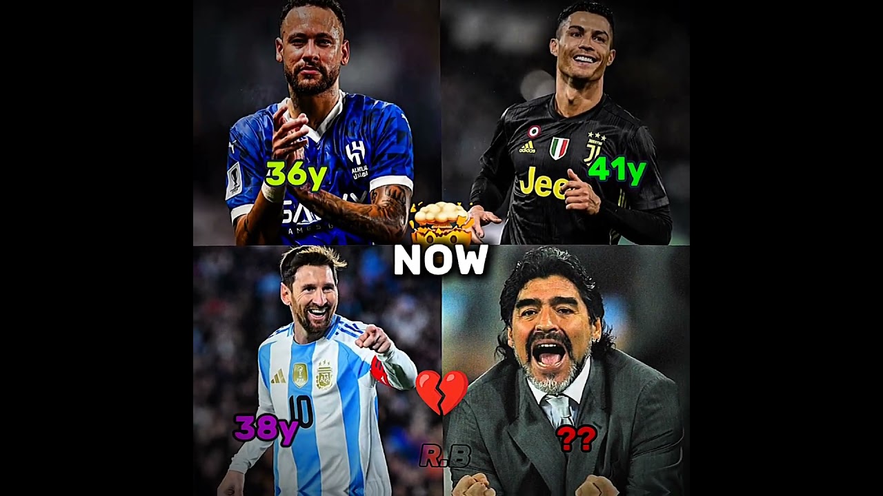 Cristiano Ronaldo x Lionel Messi x Neymar x Diego Maradona x compétences☠ð¤£