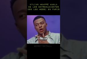 Kylian Mbappé habla de los entrenamientos con Leo Messi en Paris, Messi es un abuso