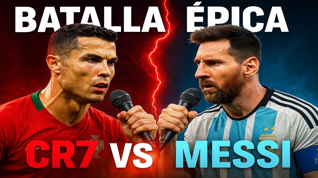 ð¤ LA MEILLEURE BATAILLE Rap CR7 contre Messi