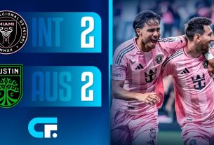 ✅ LE BUT DE LIONEL MESSI N'A PAS ATTEINT L'INTER MIAMI, qui a fait match nul 2-2 contre AUSTIN en MLS