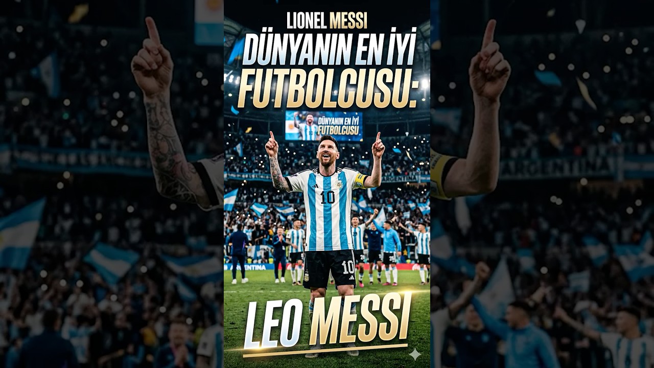 Le meilleur joueur de football du monde : Lionel Messi