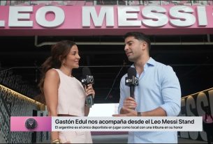 Le stand de Leo Messi ð au Stade Nu