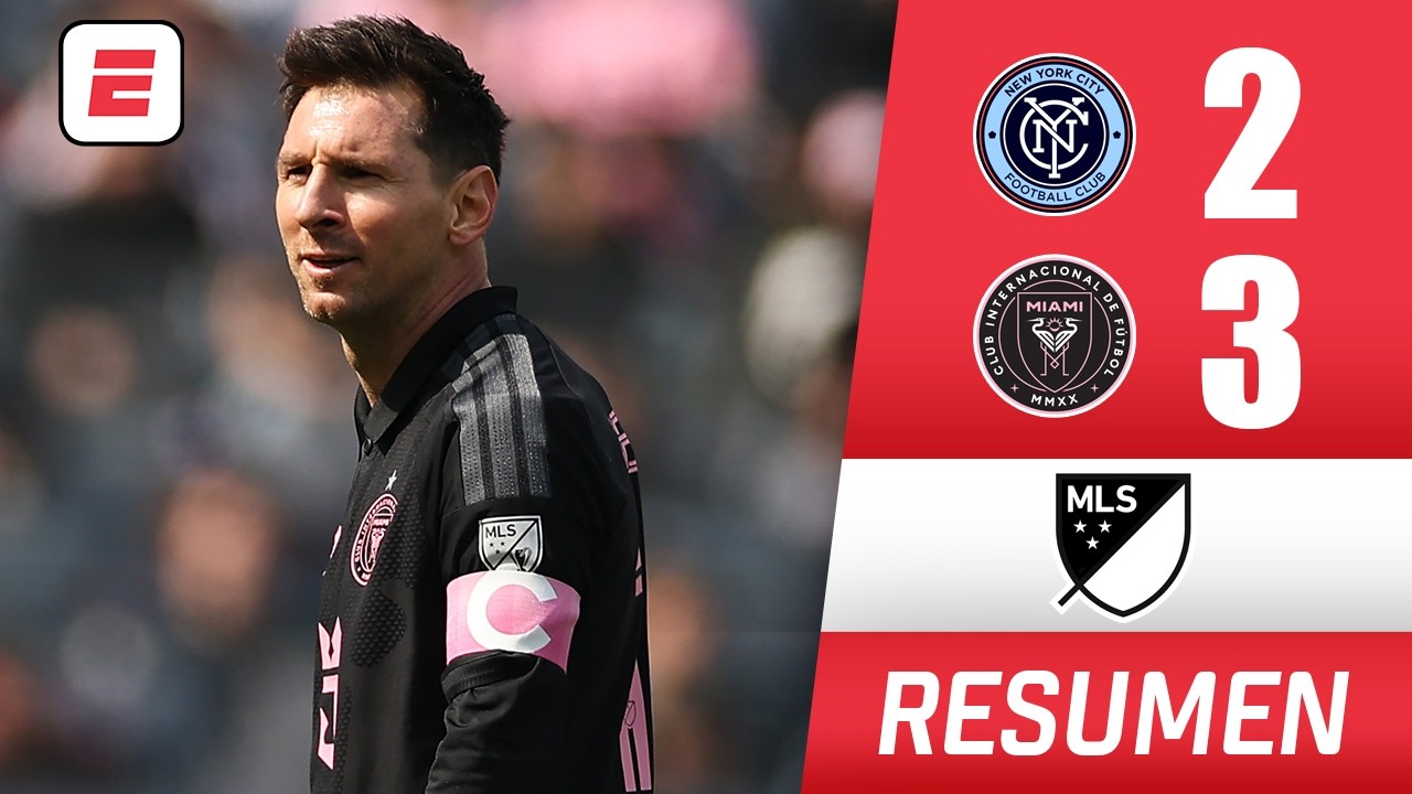 LIONEL MESSI a marqué 901 avec un superbe but sur coup franc lors de la victoire de l'INTER MIAMI contre le NEW YORK FC | MLS