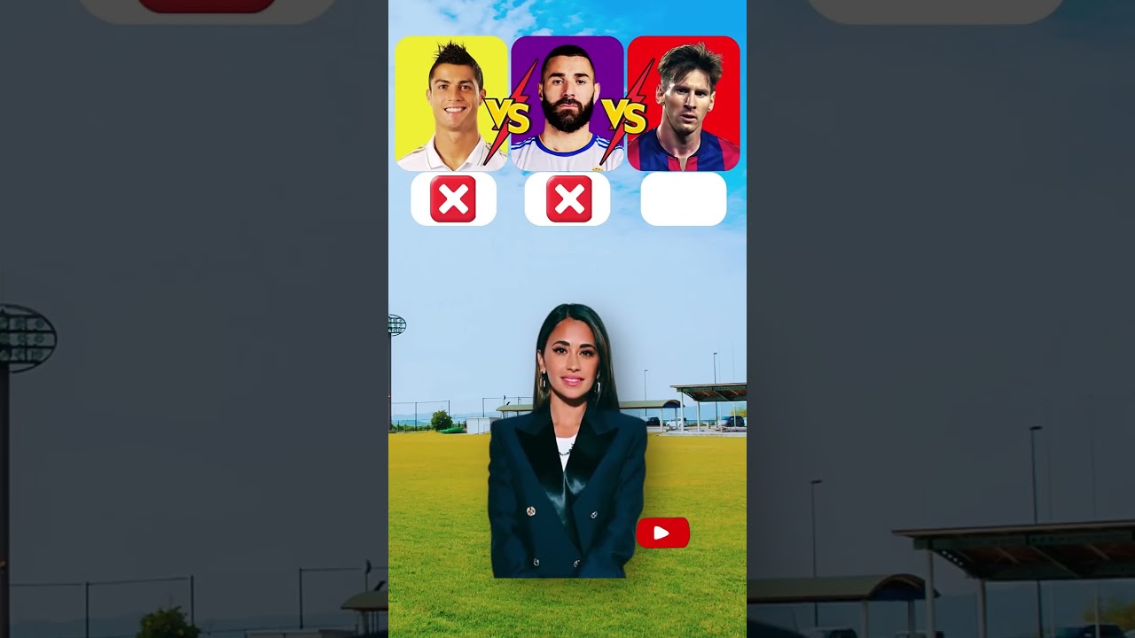 Lionel Messi contre Karim Benzema contre Cristiano Ronaldo #messi #shorts #cr7