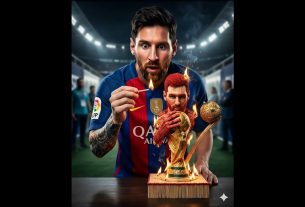 «Lionel Messi fait d'allumettes ð³ð¥ (GOAT Burns!)»