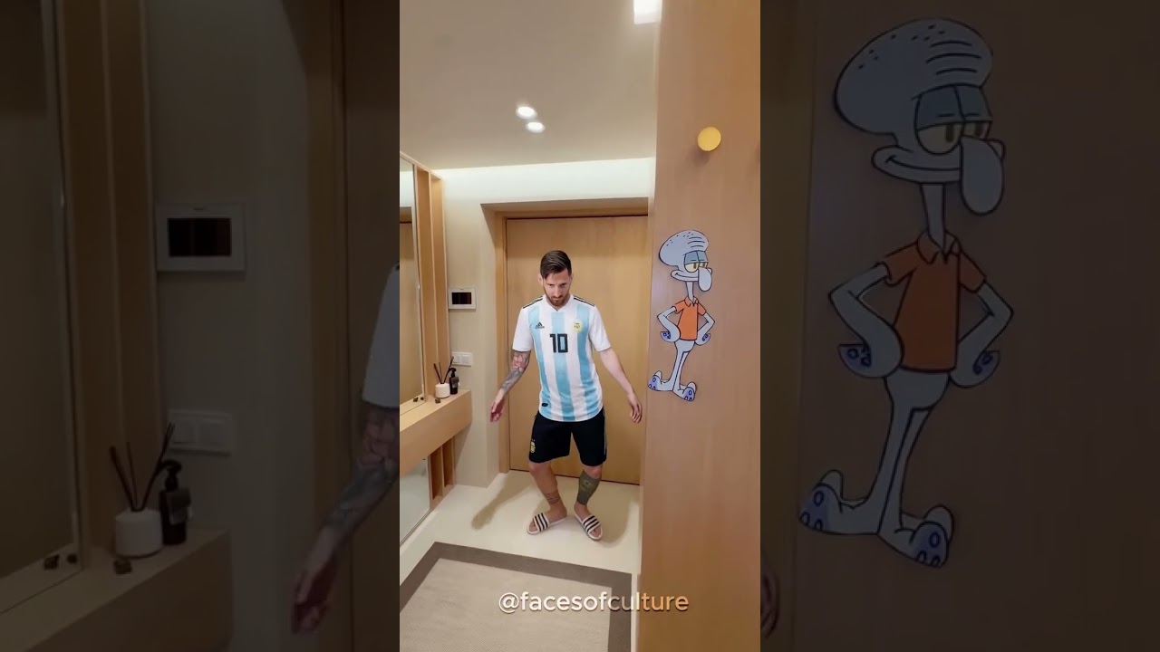 Lionel Messi fait la tendance marche ð