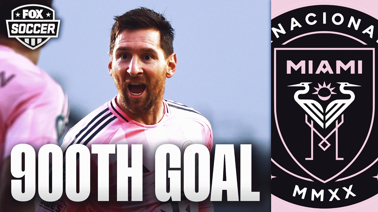 ð¨ LIONEL MESSI MARQUE 900ÈME BUT DE CARRIÈRE ⚽️ FOX SOCCER