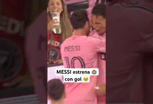 Lionel Messi ð marque le premier but de l'Inter Miami dans son nouveau stade ð️ð¥¹