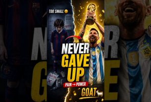 ð¥Lionel Messi [NEVER GAVE UP] Histoire...ð¯ #shorts #shortsfeed