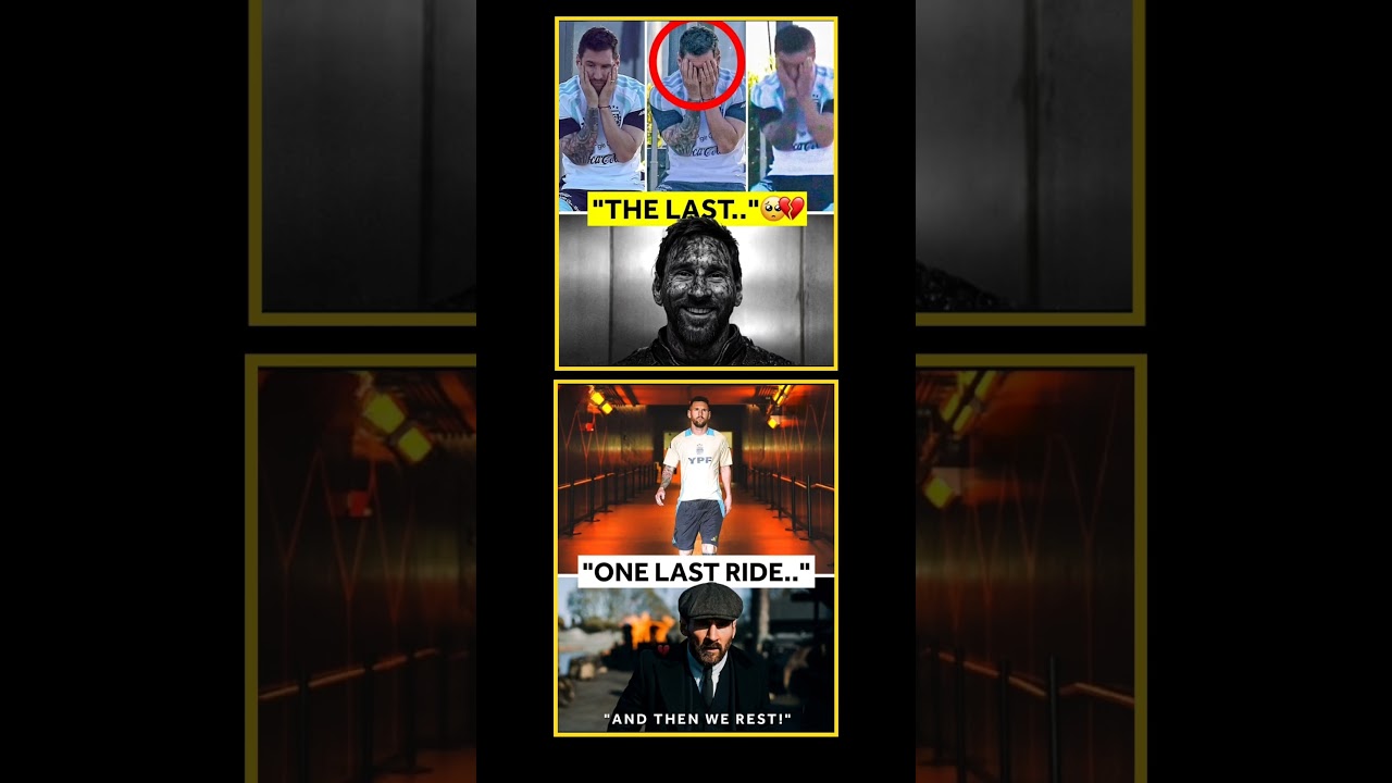 Lionel Messi « Un dernier tour » ðð | Le dernier chapitre commence#LastDance#OneLastRide#SportsMemes