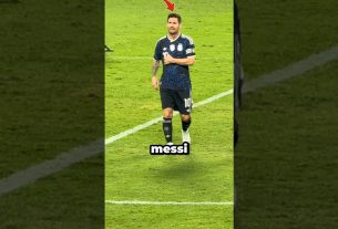 Lionel Messi vivió una noche cargada de emoción en su último partido en suelo argentino ð¤❔