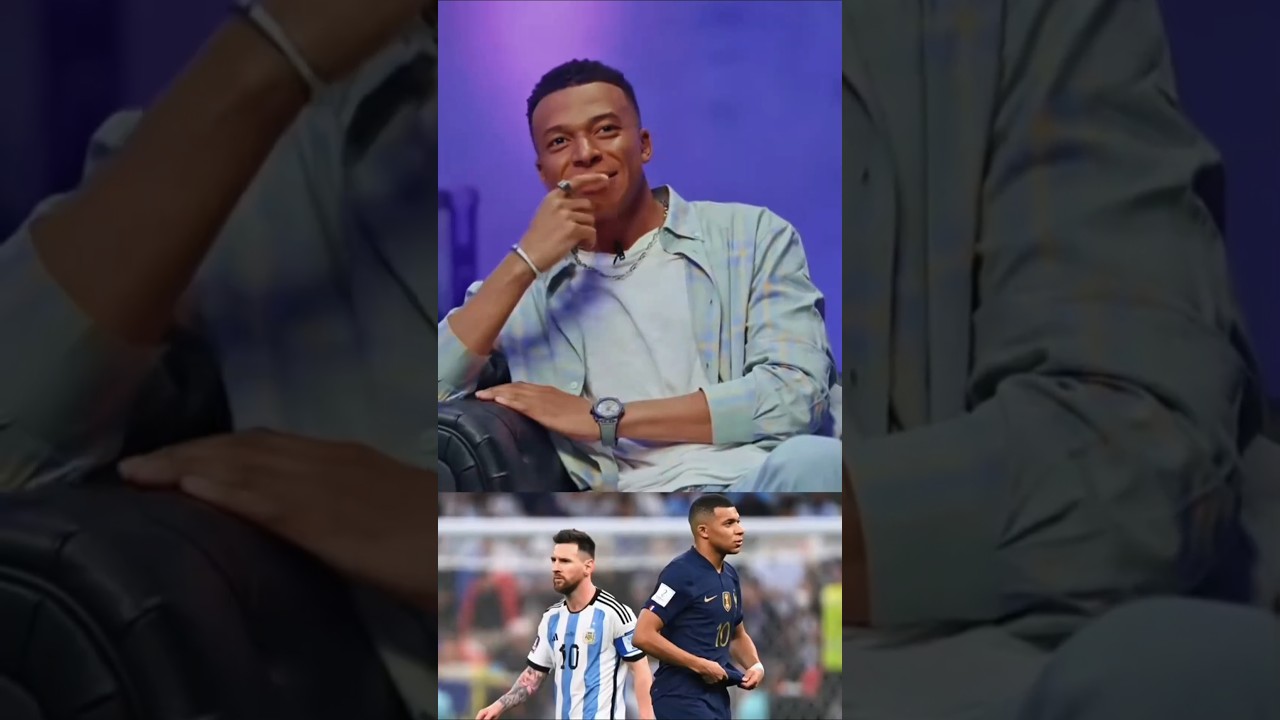 Mbappe parleð¥de Leo Messi #football #mbappe #messi #worldcup #france #argentina