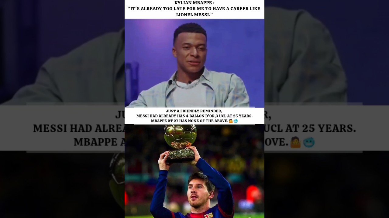 Mbappé vient de cracher des faits ð¤·☠️#football #messi #leomessi #viral#shorts #kylianmbappe #edit