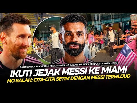 MESSI : BIENVENUE CHEZ HABIBI !! WRONG MO arrive à l'INTER MIAMI Leo Messi : très heureux si cela arrive