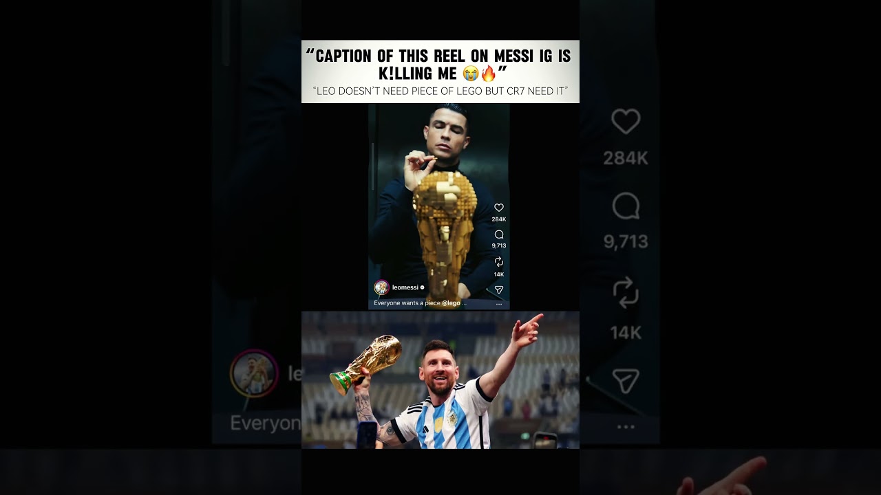 Messi doesn’t need piece of Lego | LEO MESSI #messi #ronaldo #mbappe #worldcup #viral #trendingnow