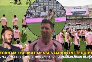 MESSI INAUGURE SA NOUVELLE MAISON ! ð ð BECKHAM PRÉSENTE LE STAND LEO MESSI — « C'EST UN RÊVE DEVENU RÉALITÉ ! »