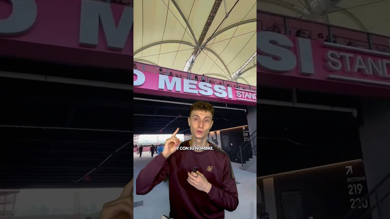 No es un estadio, es el templo de Messi… #messi #leomessi #intermiami #stadium #deporte #shorts