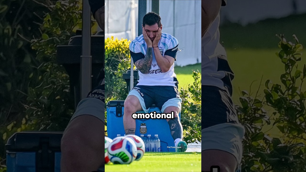 Pourquoi Lionel Messi a-t-il pleuré pendant l'entraînement ? ð±ð/#ytshorts #messi #football #soccer #shorts