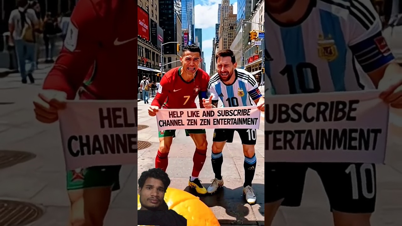 Ronaldo and Messi#football #leomessi