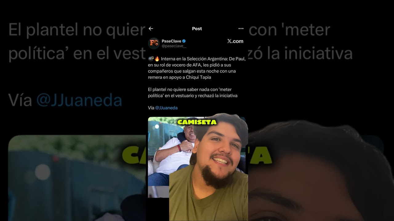 ð¥ SE ROMPIO el VESTUARIO DE LA SELECCIONð #futbol #leomessi #realmadrid