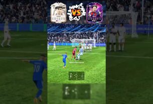 Yashin contre Lionel Messi et Mohamed Salahð Bataille de coups francs#messi #mohamedsaya #fc26