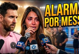 ANTONELLA ROCCUZO EN LARMES pour LIONEL MESSI après une BLESSURE pour la COUPE DU MONDE DE LA FIFA 2026