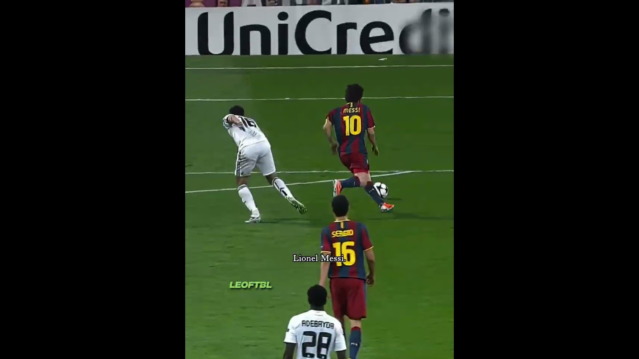 Can't stop Lionel Messi dribbling ☠️