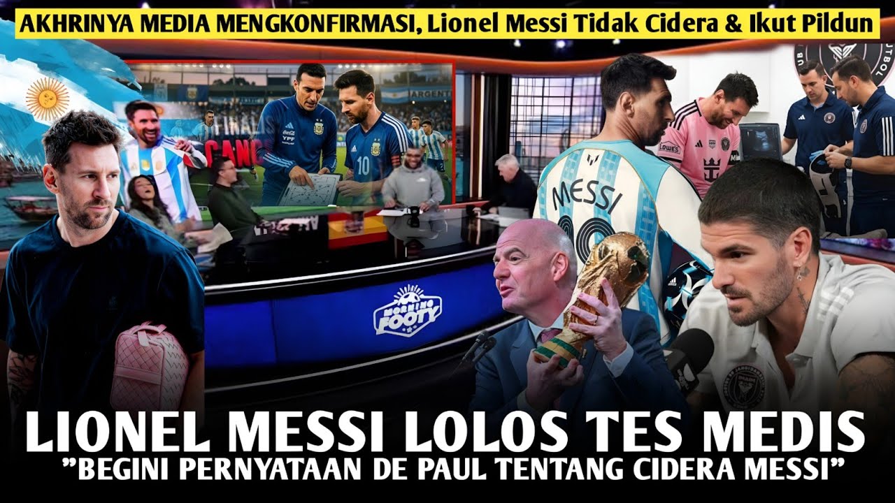 DERNIÈRES NOUVELLES ð´ L'actualité des blessures de Lionel Messi ✅ excite le peuple argentin et les fans de Leo ð­