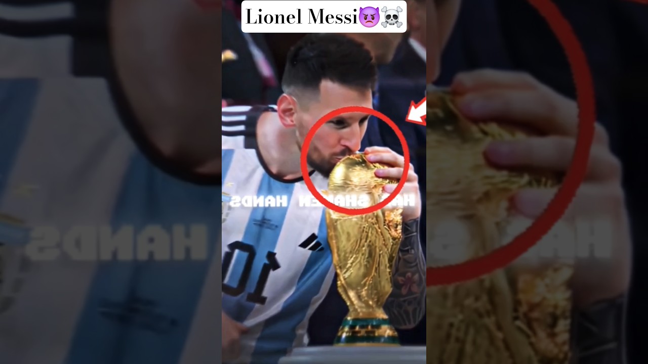 Footballeur Roi de Lionel Messið¿☠️ #shorts