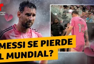 Ils révèlent quelle est la blessure de Messi et s’il rate réellement la Coupe du monde 2026 | Télémonde Sports