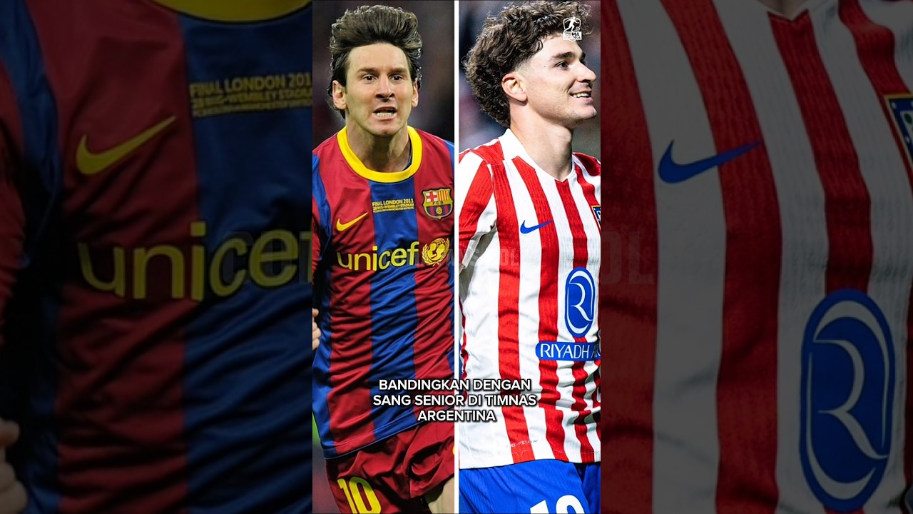 Ketika rekor Lionel Messi yang akhirnya berhasil dilewati oleh Julian Alvarezð¤¯