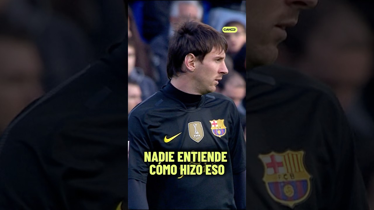𤯠La passe inexpliquée de Leo Messi