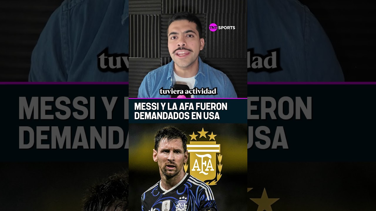 LA RAISON POURQUOI LIONEL MESSI ET L'AFA SONT POURSUIVIES ! #Shorts
