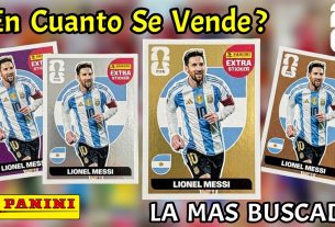 L'autocollant supplémentaire le plus cher et le plus recherché de l'album Panini de la Coupe du monde 2026 Leo Messi Gold Combien ça coûte ?