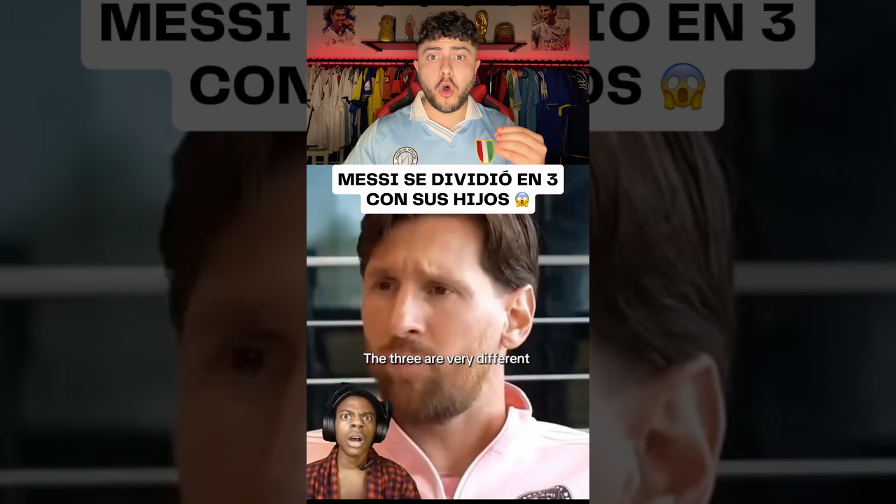 Leo Messi perdurará en el tiempo en sus hijos ð± #leomessi #messi #fcbarcelona