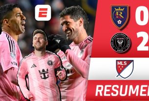 L'INTER MIAMI DE MESSI A GAGNÉ 2-0 contre REAL SALT LAKE avec de superbes buts de RODRIGO DE PAUL et LUIS SUÁREZ | MLS