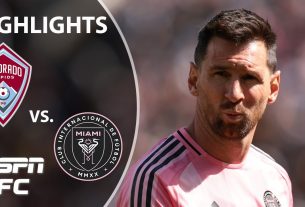 Lionel Messi BRACE ð¥ Colorado Rapids contre Inter Miami | Faits saillants de la MLS | ESPN FC