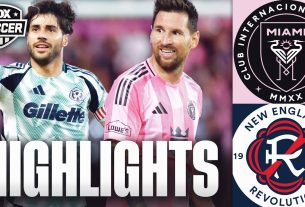 Lionel Messi et Inter Miami CF contre New England Revolution faits saillants ⚽️ FOX Soccer