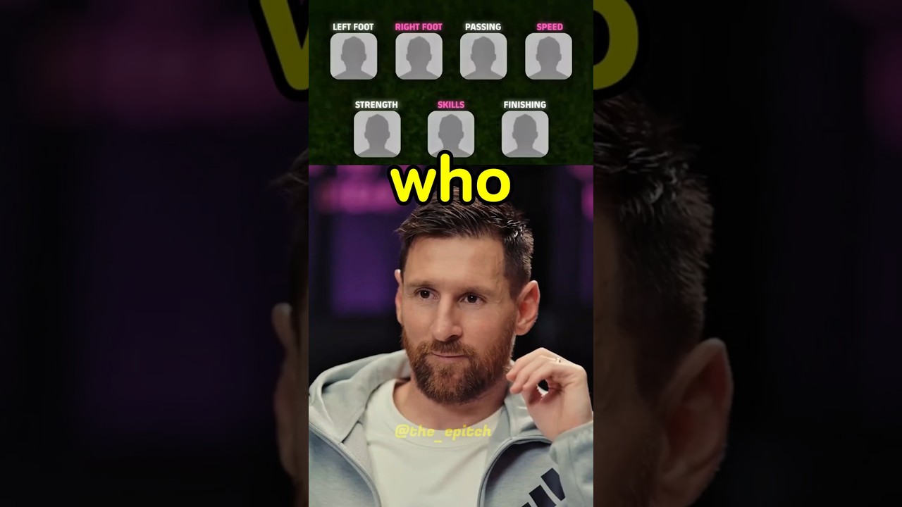 Lionel Messi picked his favourite players based on their skill ð±ð¥ #efootball2023 #efootball2024