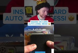 LIONEL MESSI SUR CARTE AUTOGRAPHE DE LA DYNASTIE TOPPS ð± #tffbreaks #topps #barca #barcelona #messi