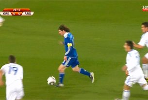 Lionel Messi vs Grèce (Coupe du Monde) 2010 Commentaire en anglais HD 1080i
