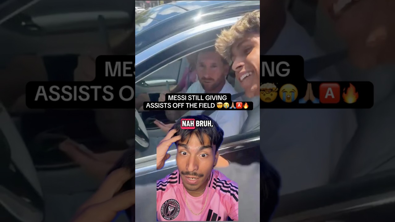 MESSI FOURNIT TOUJOURS DES AIDE HORS DU TERRAIN ð¤¯ððð½ð
°️ð¥